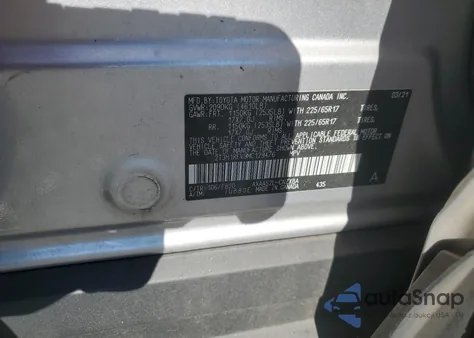 2021 Toyota Rav4 Le from USA, damaged, VIN 2T3H1RFV9MC129476